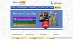 Desktop Screenshot of maxmanshop.com